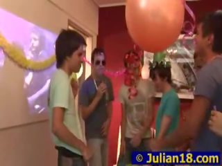 Chap boy Julian Having His 18th Birthday Party