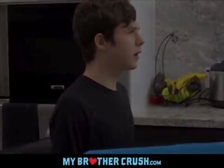 Twink Step Brother With A Nice Big Thick dick Dakota Lovell Fucked By Cub Step Brother Scott Demarco In Family Kitchen
